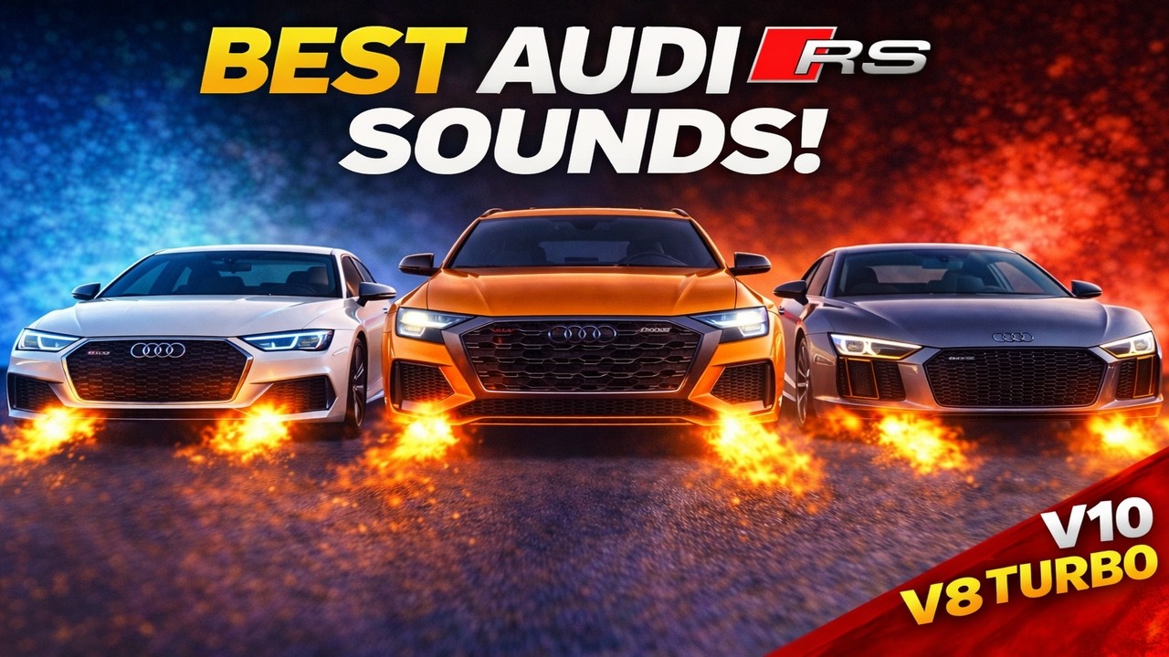 BRUTAL AUDI EXHAUST SOUNDS 2026 🏎️💨 (The Best of Audi RS)