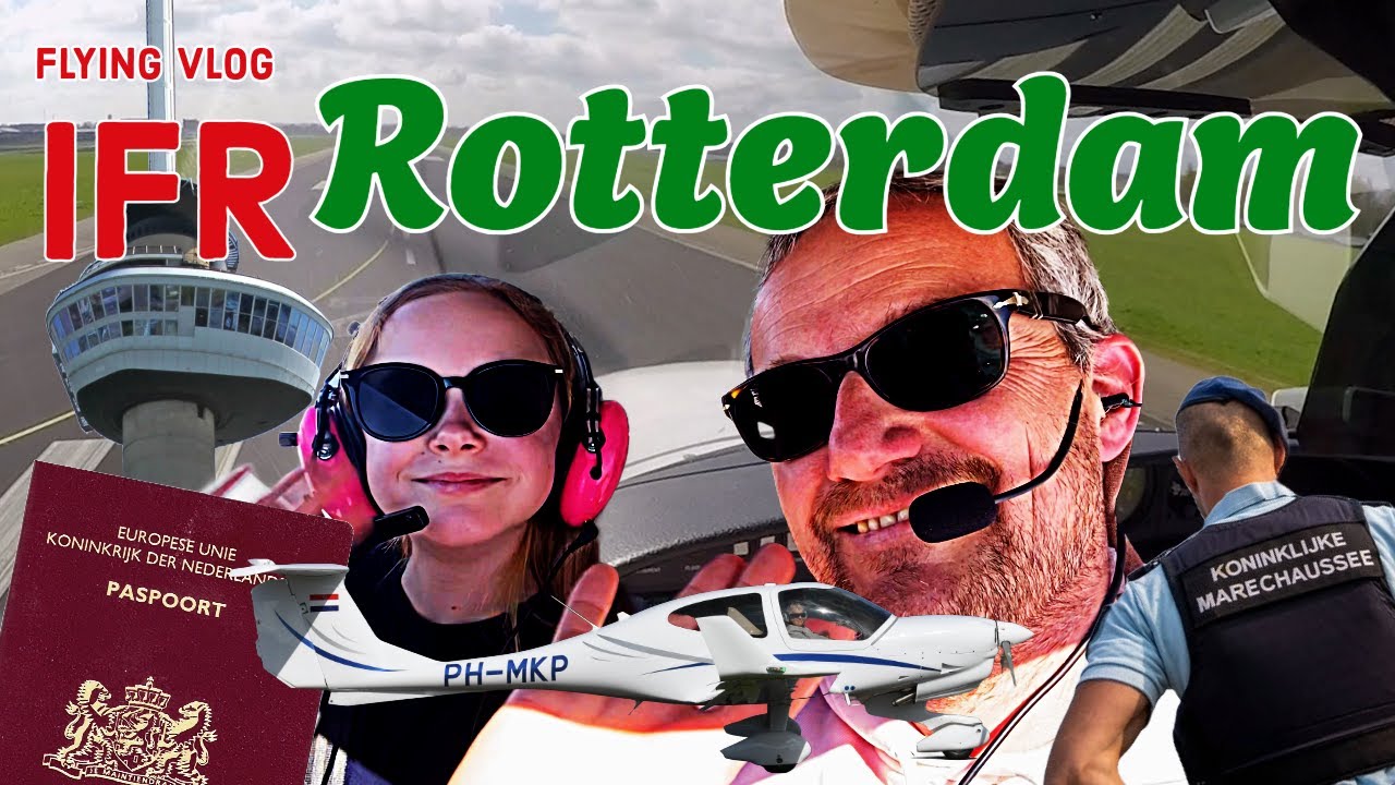 2025 UK trip part I of II: to Rotterdam (EHRD) #IFR #DA40NG #g1000nxi