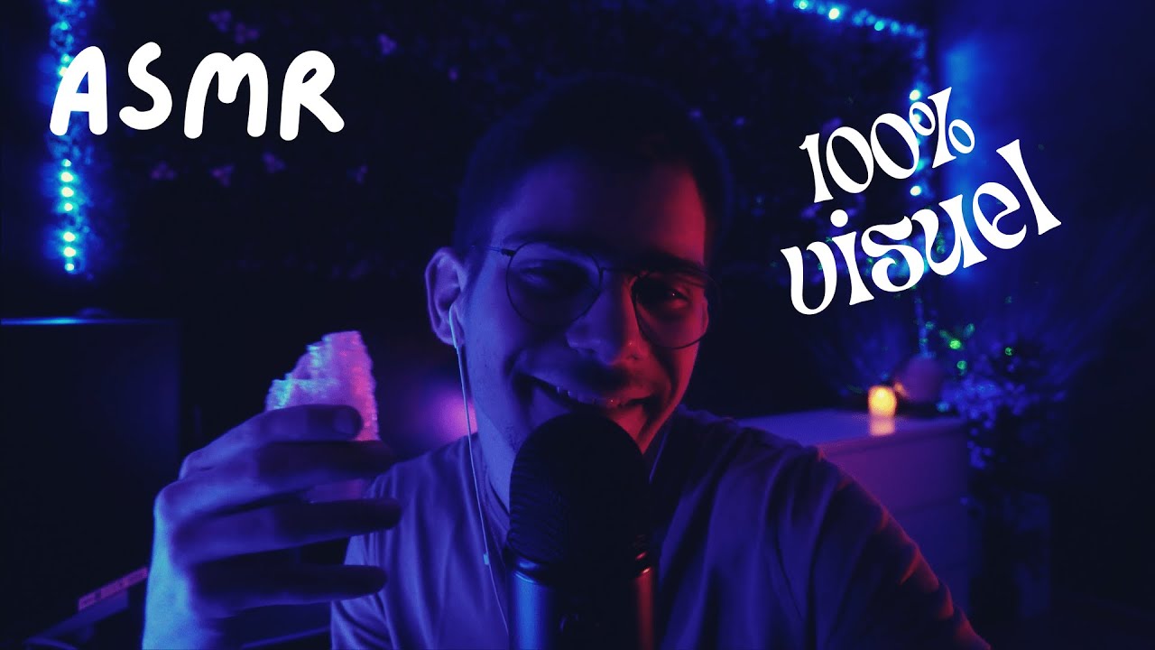 ASMR 🕯️ 100% de triggers VISUELS ! (lasers, gants...)