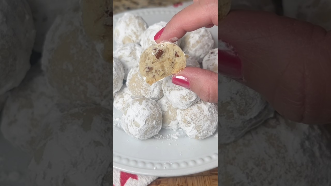 Besos de Nuez - Las galletas MAs Faciles y Ricas!! #receta #parati #emprendimiento