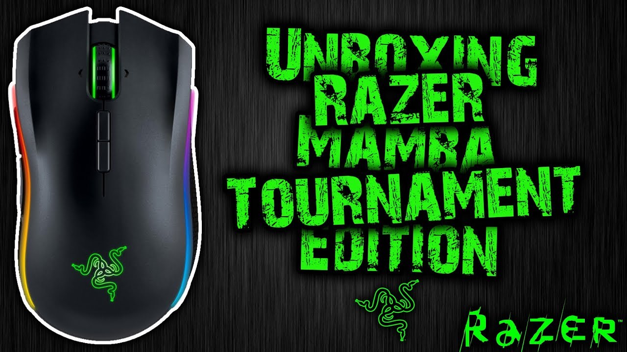 UNBOXING/RECENZJA Razer Mamba Tournament Edition Chroma!!!