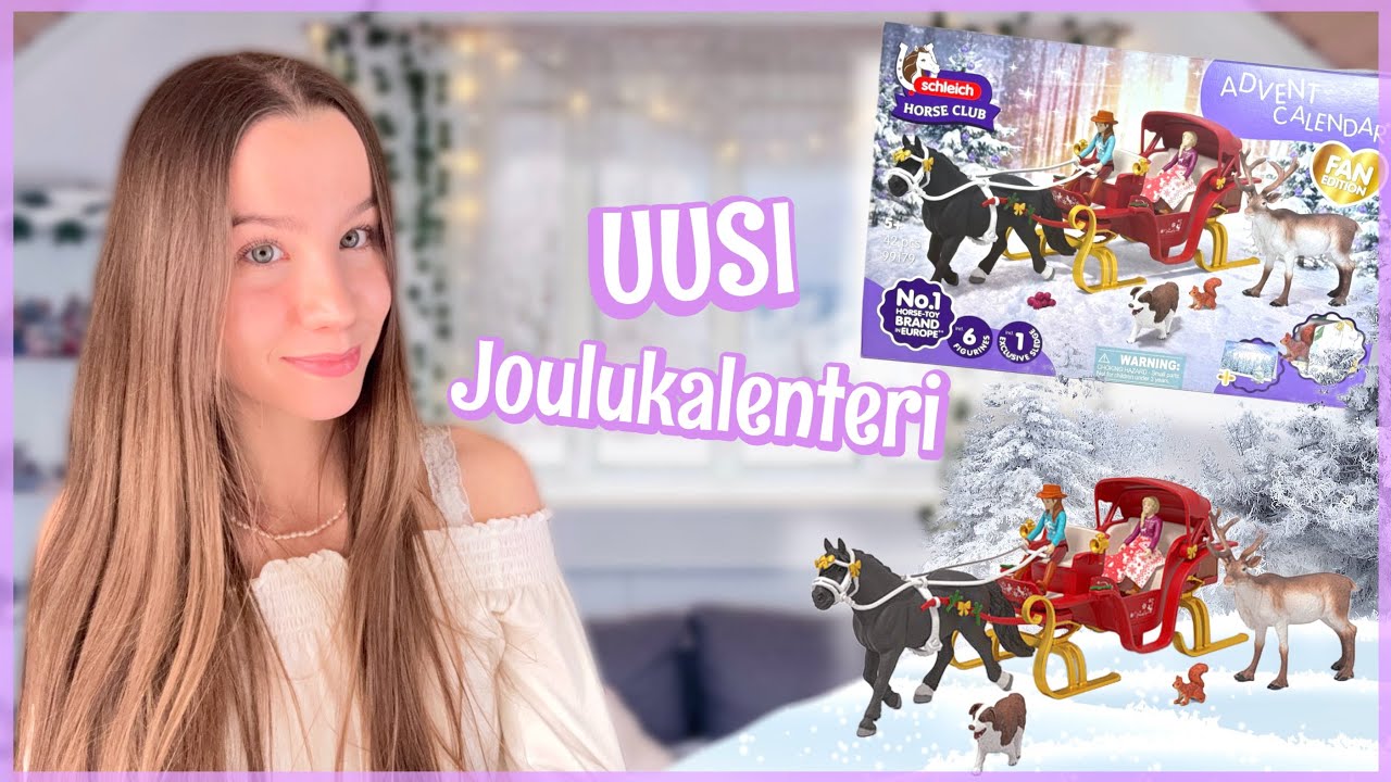 SCHLEICH JOULUKALENTERI 2025🤔😍 |unboxausta|