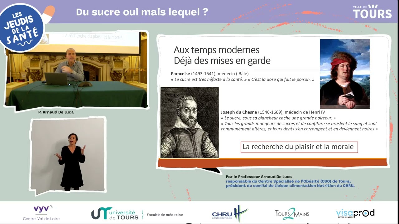 Jeudi de la santé - “ Du sucre oui mais lequel ? ”