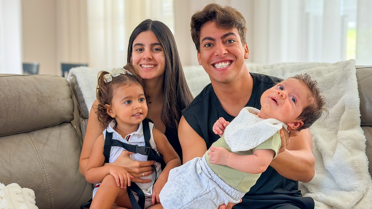 NOSSO FILHO NASCEU! *A Familia Cresceu*