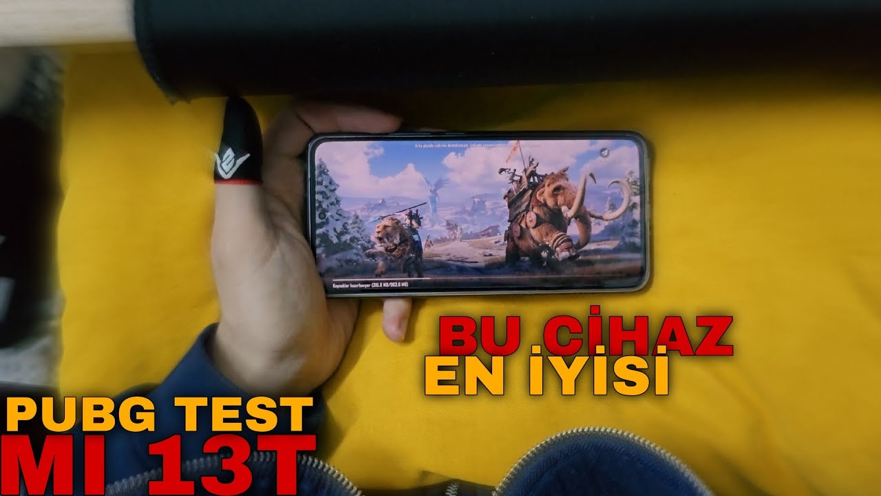 OYUN İÇİN EN İYİ CİHAZ - Mİ 13T - PUBG TEST - PUBGMOBİLE
