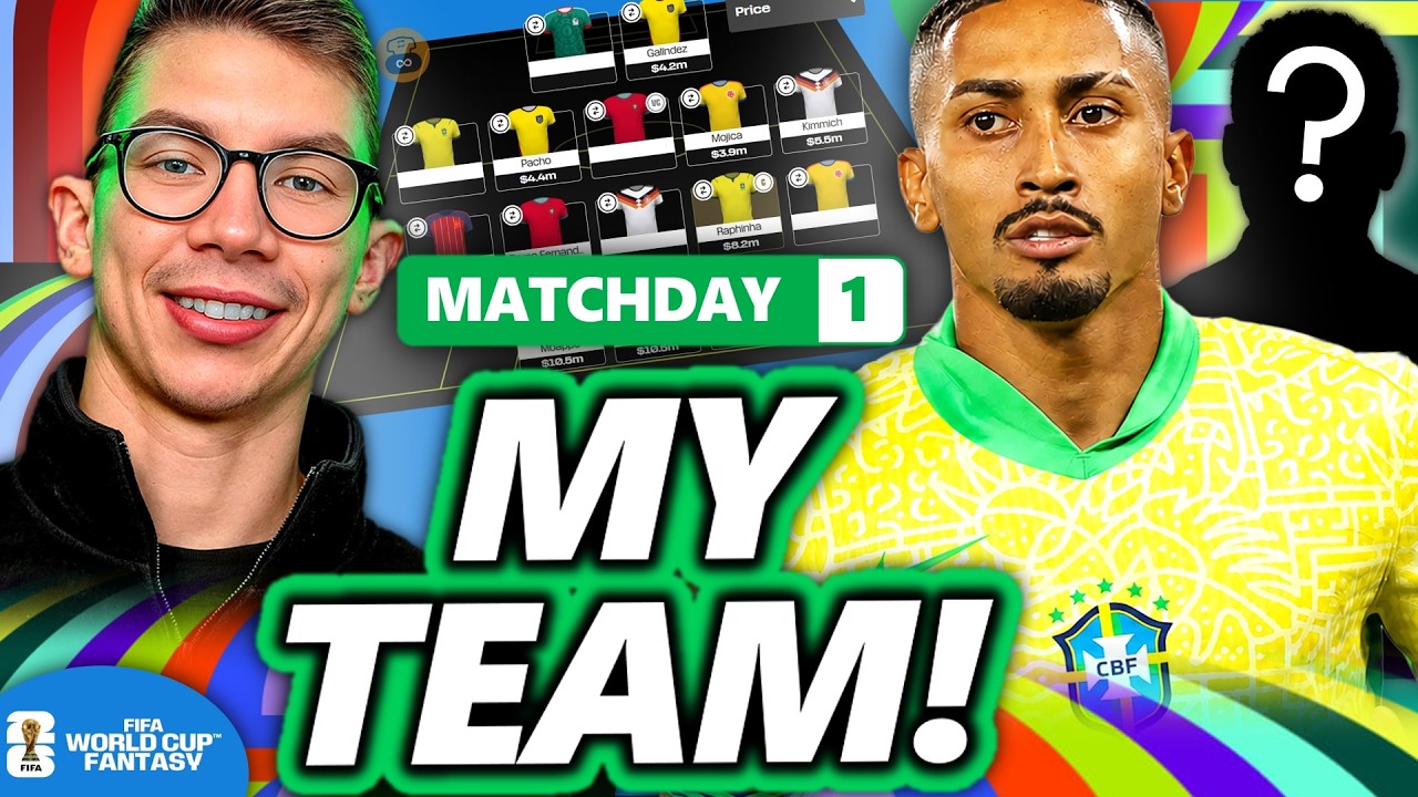 МОЙ АКТУАЛЬНЫЙ СОСТАВ + СТРАТЕГИЯ ИСПОЛЬЗОВАНИЯ БУСТЕРОВ В FIFA WORLD CUP 2026 FANTASY!