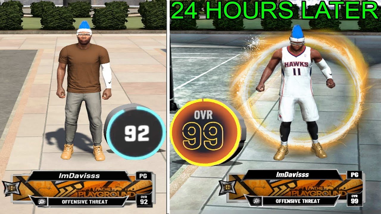 I HIT 99 OVERALL AFTER PLAYING 2K FOR 24 HOURS STRAIGHT.. NBA 2K20 99 overall reaction