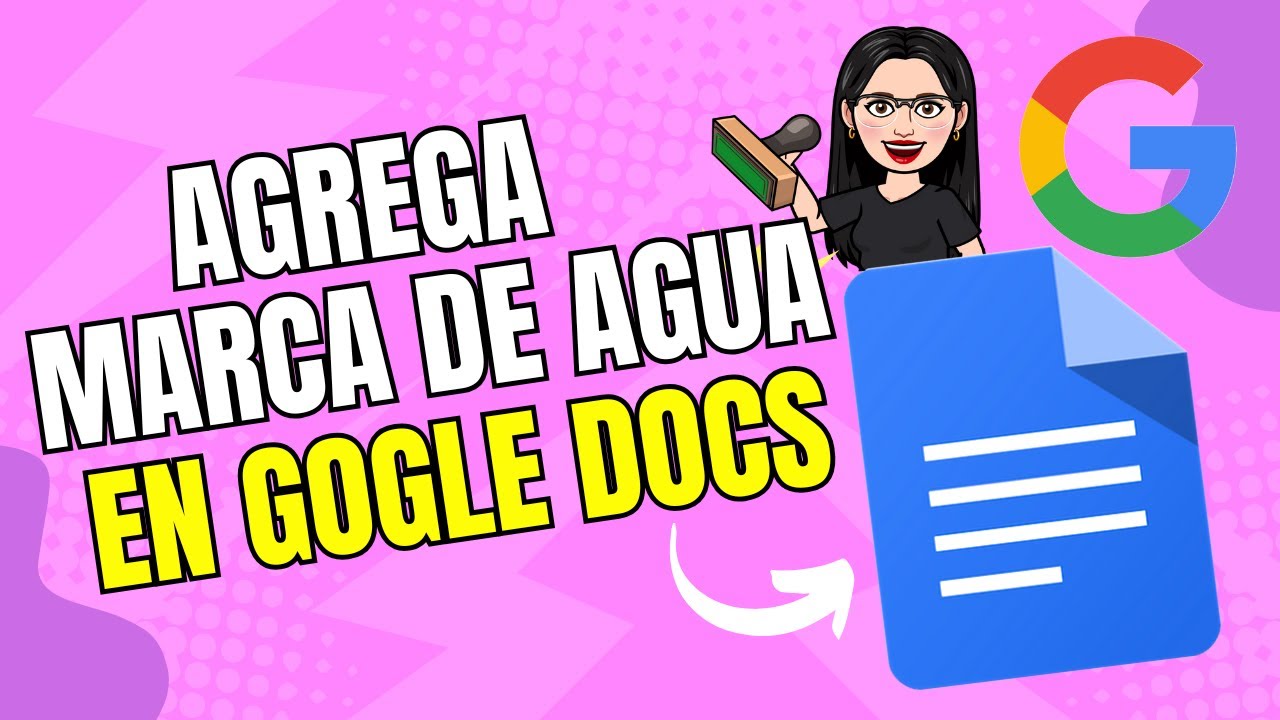 ⚡️ Hazlo fácil: Agrega marca de agua a tus documentos de Google 📄
