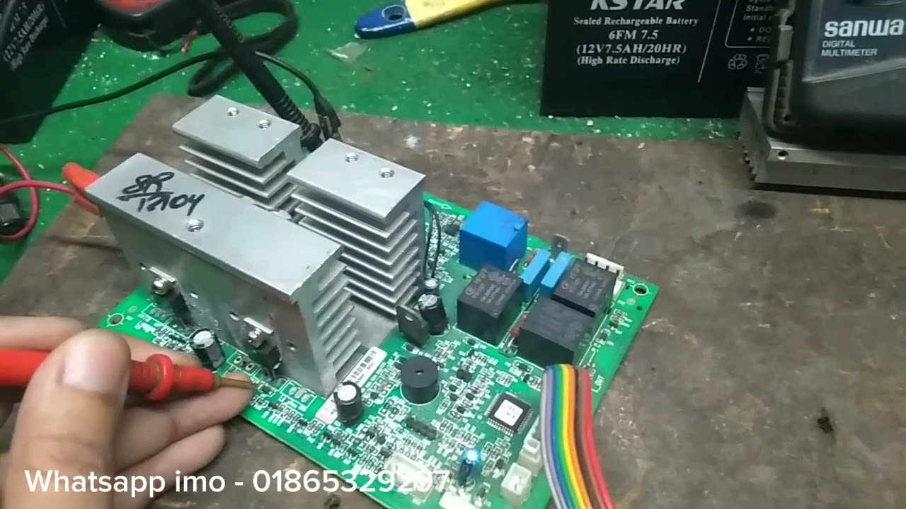 Luminous 1150 pro IPS overload problem solve.
