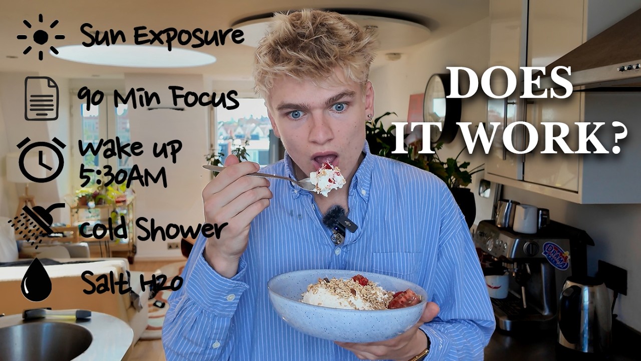 I Tested The Best Morning Routine according to Science