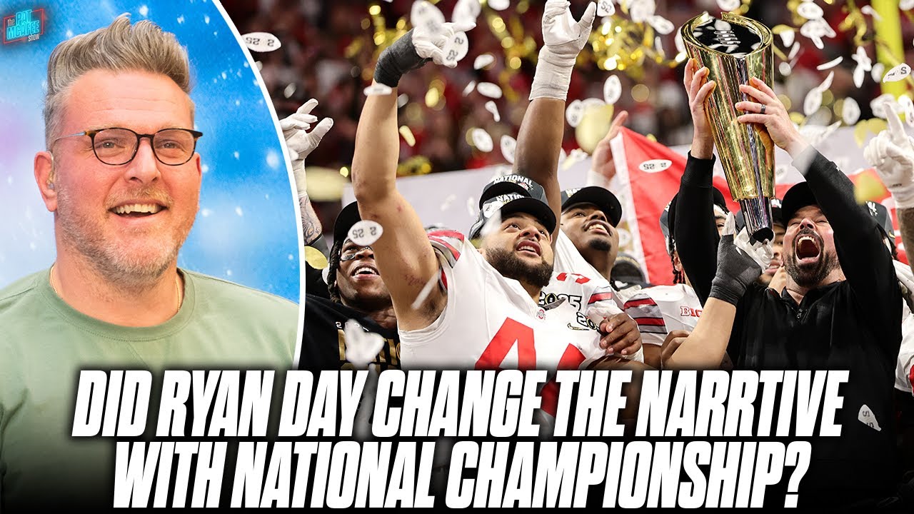 Congratulations To The Ohio State Buckeyes For Winning The National Championship! | Pat McAfee Show