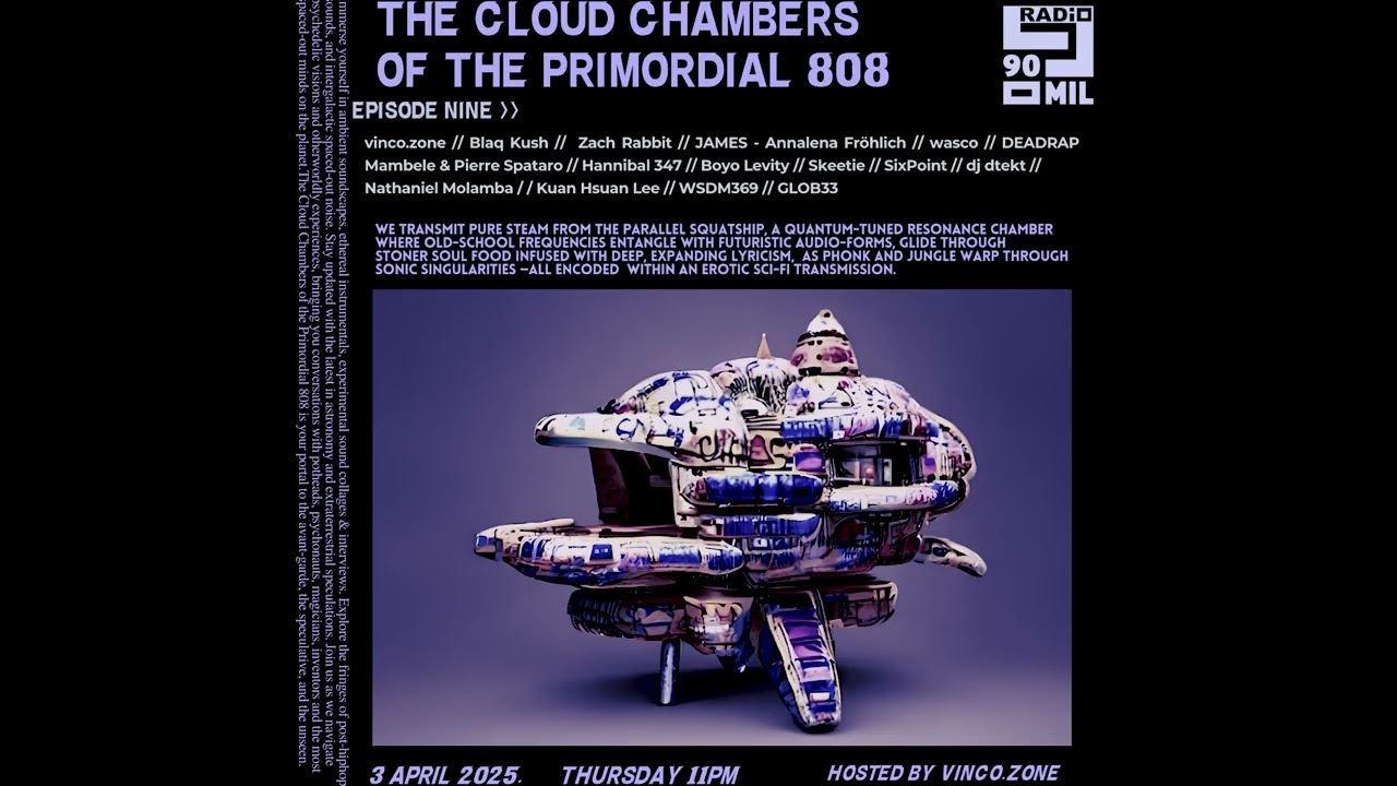 Enter the Cloud Chambers Experimental Sci Fi Radio Show | Episode 9: Intimate Sci-fi Quantum Tapes