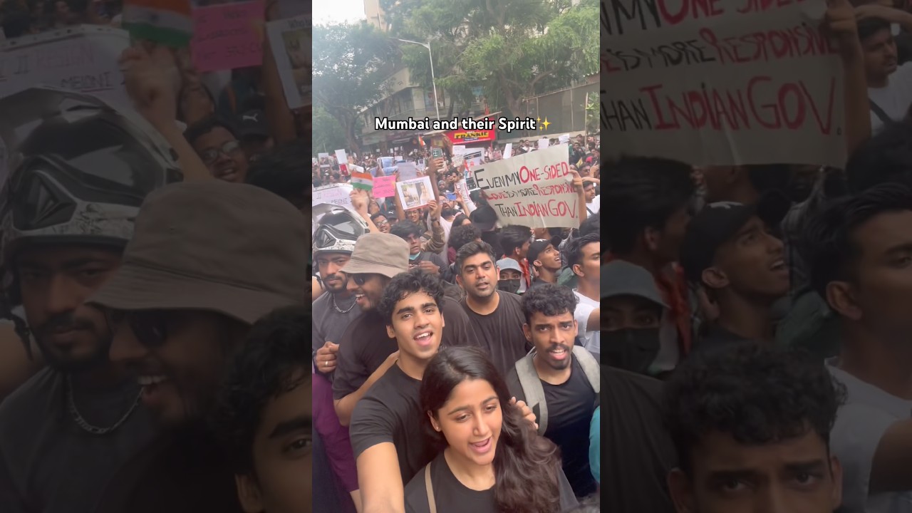 Mumbai & their Spirit for Protest✨