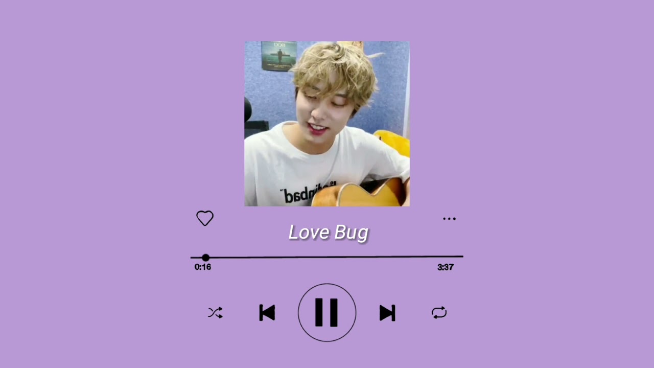 Jacob Bae acoustic playlist with gentle rain