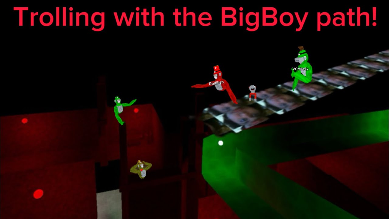 Trolling with the BigBoy path in Big Scary￼!
