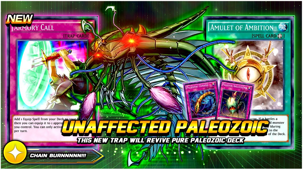 THIS NEW TRAP CARD MAKES PALEOZOIC DECK MORE TOXIC!? UNAFFECTED!! [Duel Links]