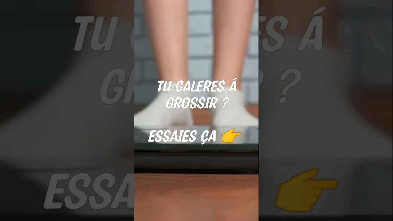 👉 Comment Grossir Vite : 3 Aliments Secrets Pour Prendre du Poids Sans Graisse #nutrition #masse