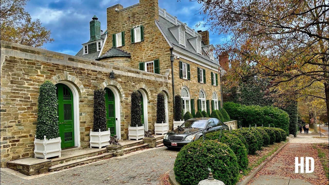 World Embassies in Washington DC, Embassy Row, Van Ness - Walking Tour