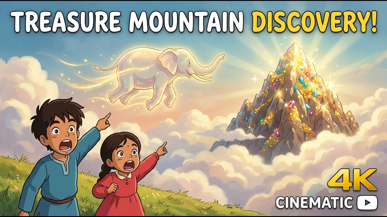 The Flying Elephant’s Treasure Secret | Kids Story | Inspirational Moral Story | Kids Story