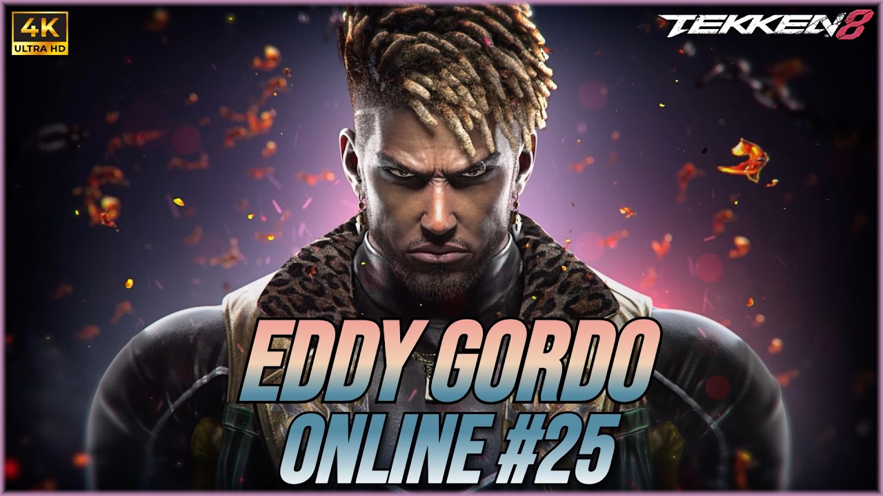 TEKKEN 8 Online - Eddy Gordo vs Panda Gameplay (Video 4K PlayStation 5) #25