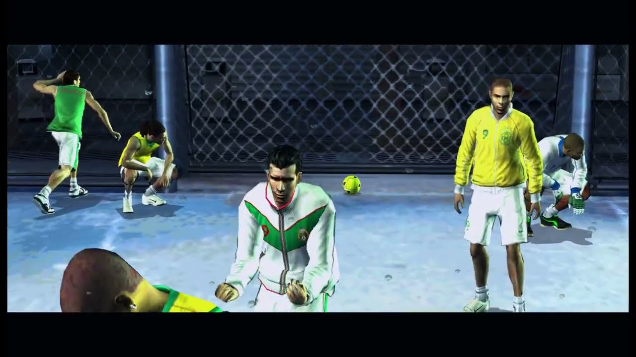 Fifa Street 2 Mexico vs Brazil