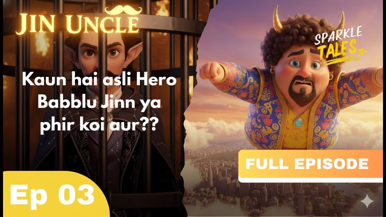 🌙 Jin Uncle Ep 3 | Kaun Banega Hero? Bablu Jinn… Ya Koi Aur? ✨in Urdu/Hindi