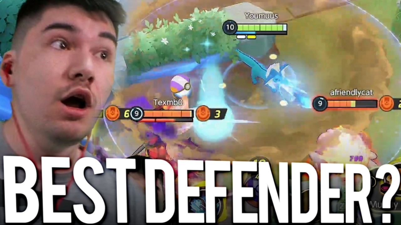 I MADE VAPOREON IMMORTAL WITH THIS BUILD | POKEMON UNITE