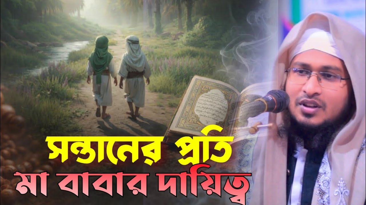 মা বাবা সন্তানের প্রতি কি কি দায়িত্ব? | হৃদয় ছোঁয়া ওয়াজ ২০২৬ | মুফতি জুনাইদ হাসান মাদানি 