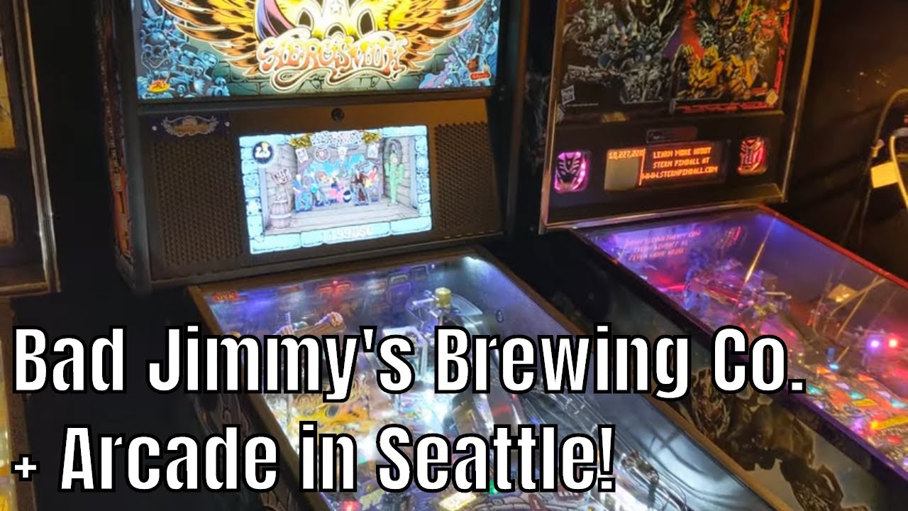 Bad Jimmy's Brewing Tap Room + Arcade