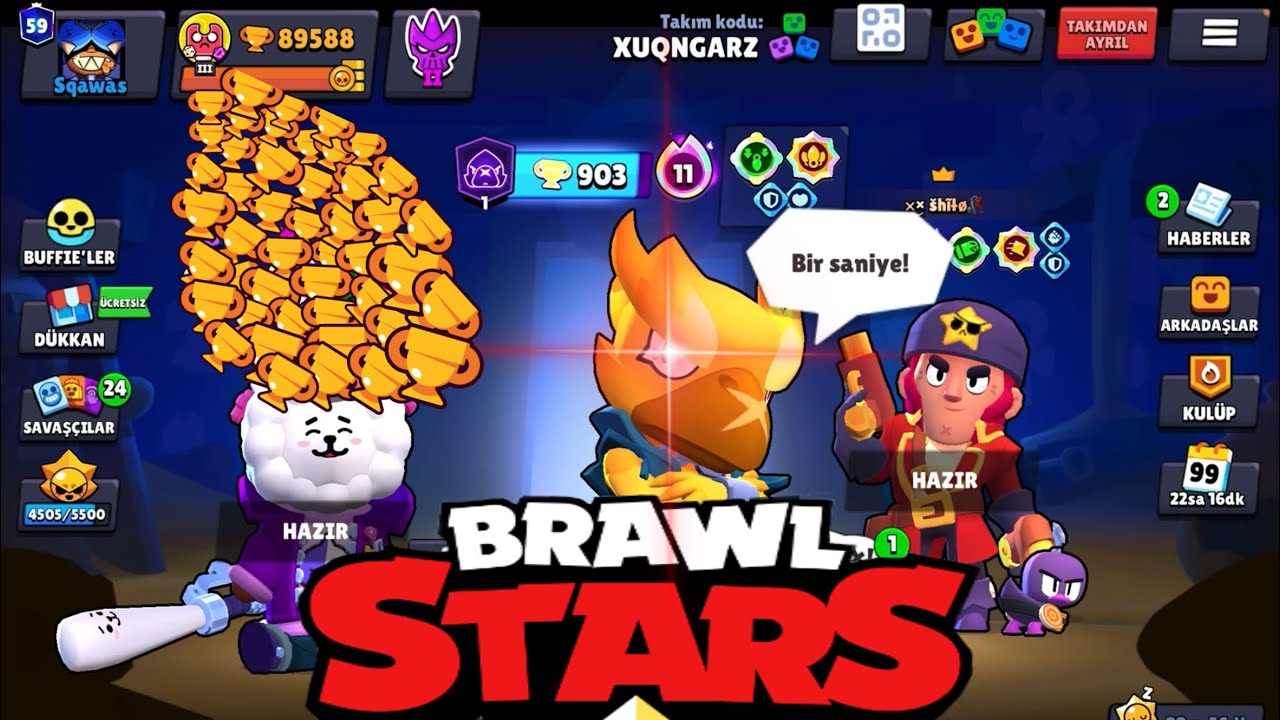 Brawl starsta crowu pretij 2 yaptım