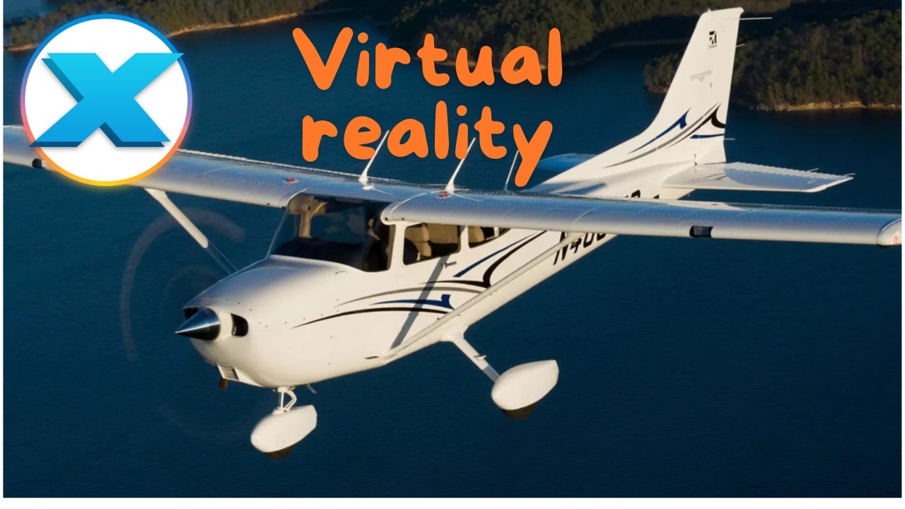 Trying virtual reality in X-Plane 12 for the first time