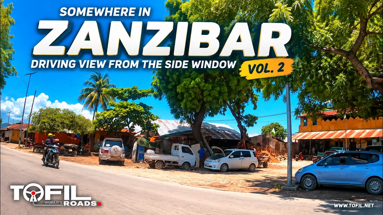 Somewhere in Zanzibar – Driving View from the Side Window vol 2