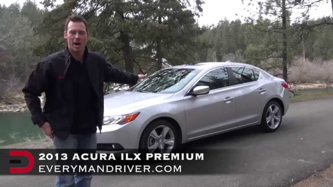 Here's the 2013 Acura ILX on Everyman Driver