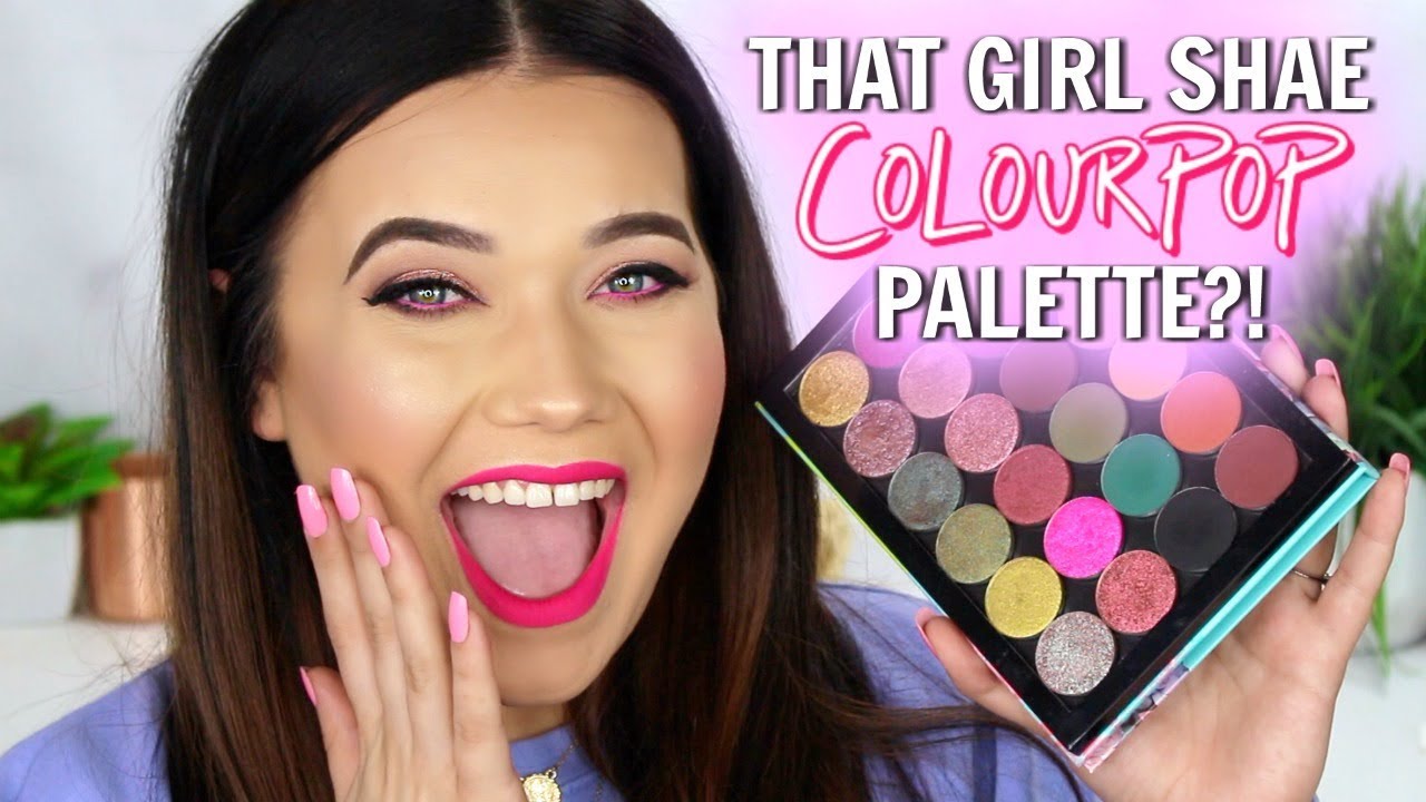 MY OWN COLOURPOP PALETTE?! Four Looks Using MY Palette!
