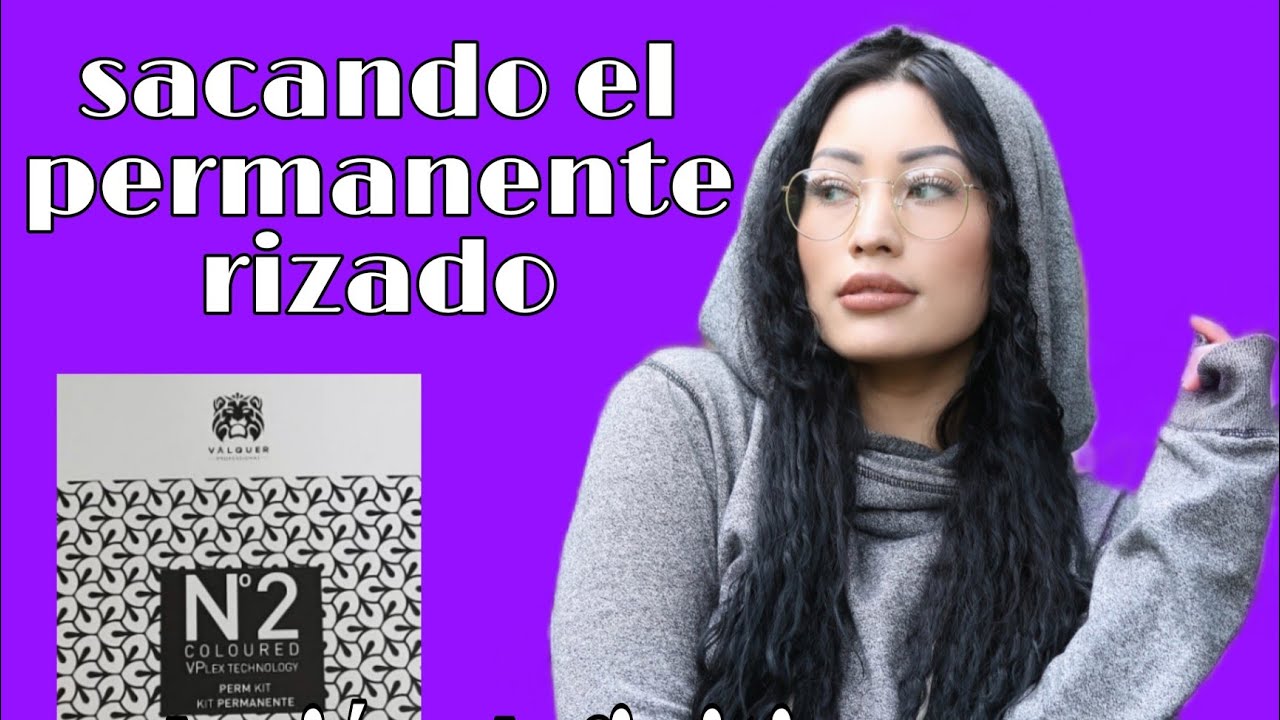 como quitarte la permanente rizada 100% REAL