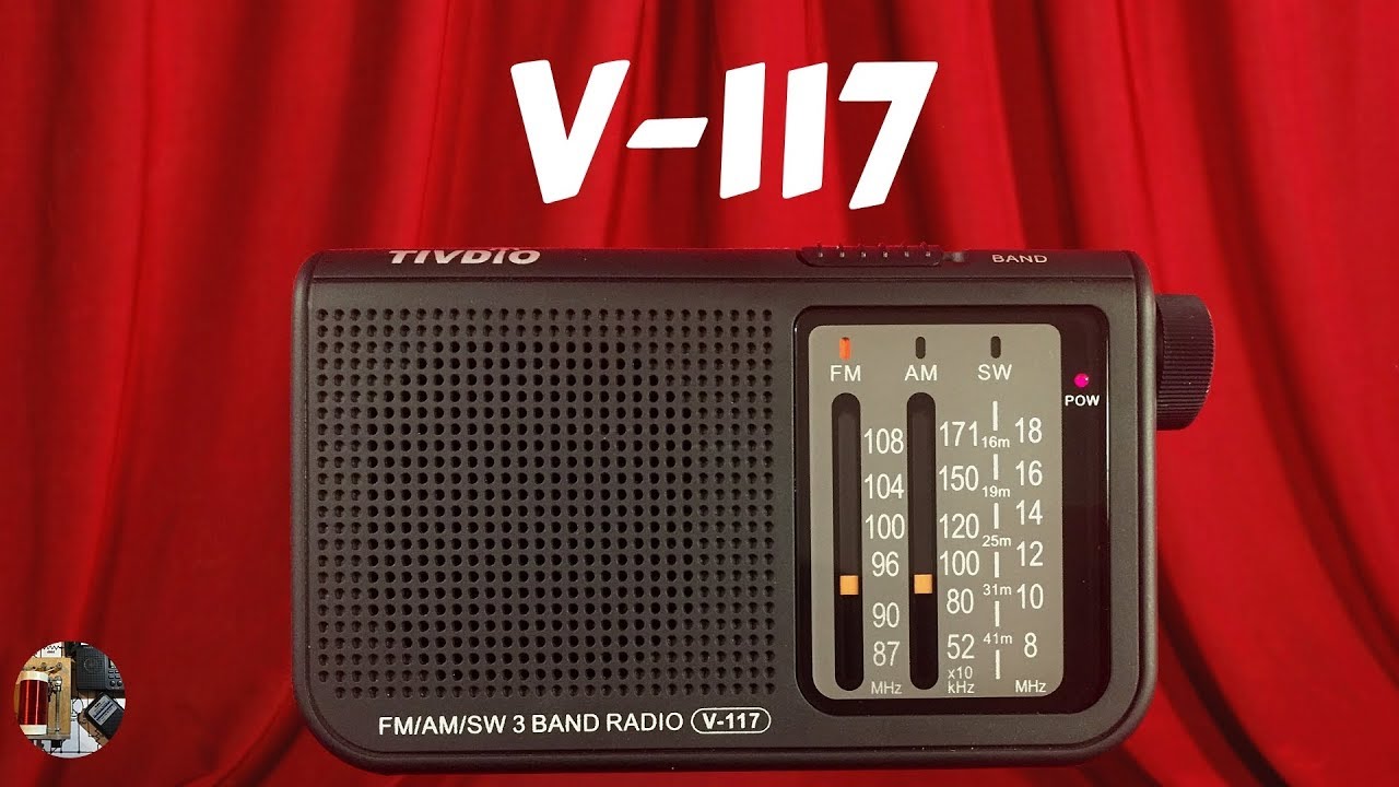 Rockin! Tivdio V-117 FM AM Shortwave Portable Radio Review