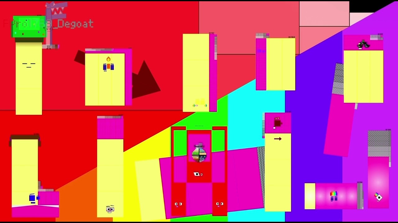 Numberblocks band retro 38981 - 38990￼