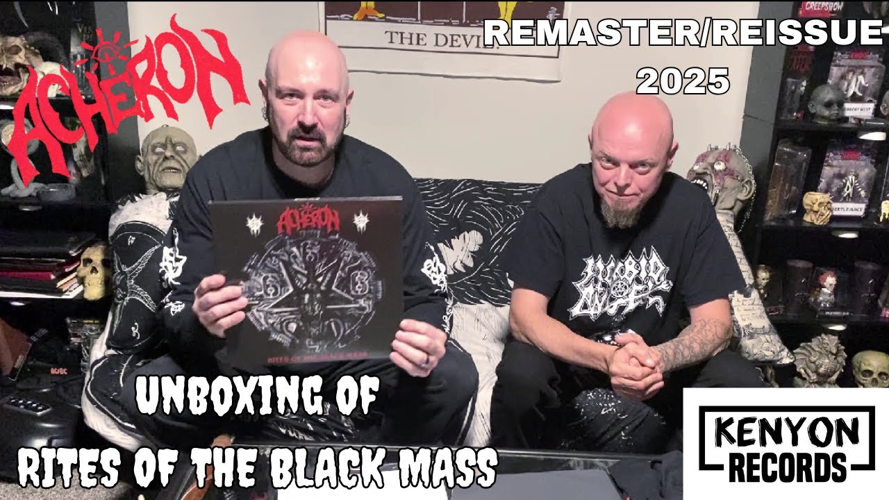 UNBOXING: Acheron - Rites of the Black Mass (The Definitive Edition) w/Vincent Crowley & Jim Strauss