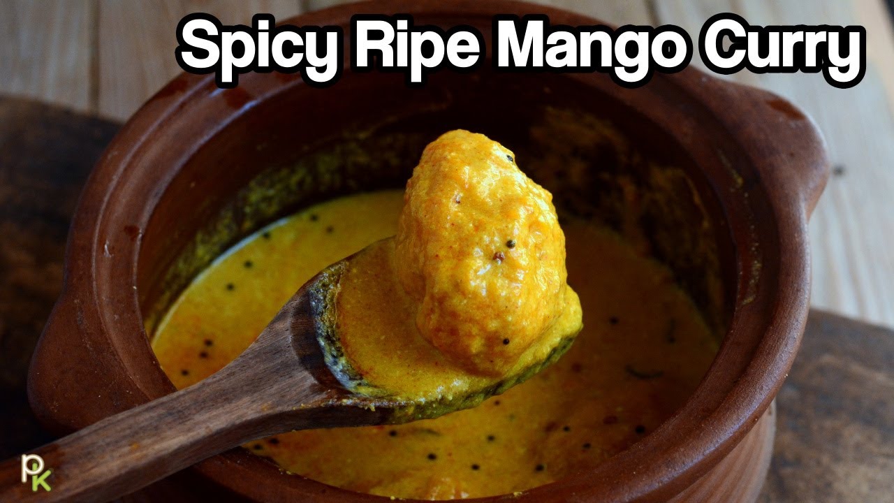 Mambazha Pulissery Recipe Kerala Style-Sweet Mango Curry