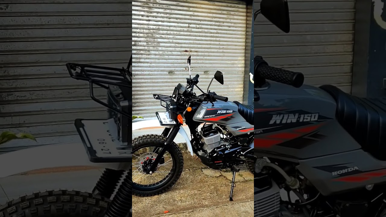 Megawin 150cc Nardo Grey spesial edition #hondawin100 #shorts #otomotif