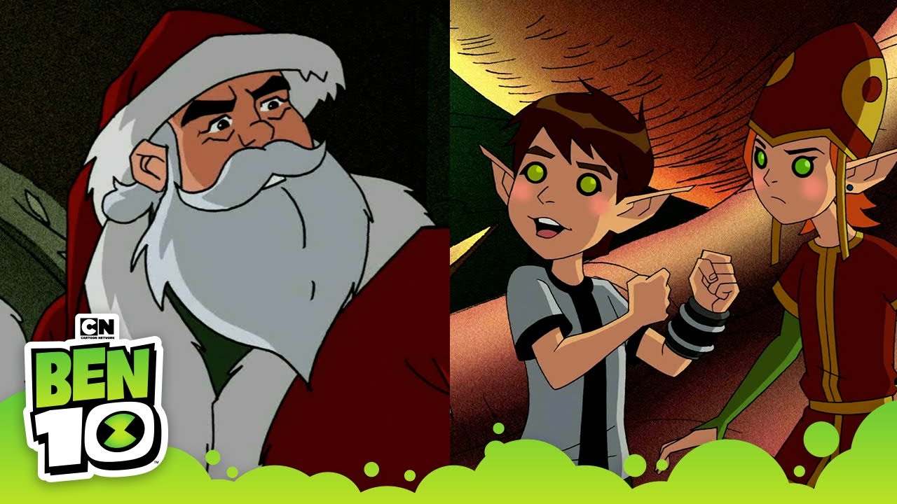 Granpa Max is forced to be SANTA | Classic Ben 10 | Cartoon Network