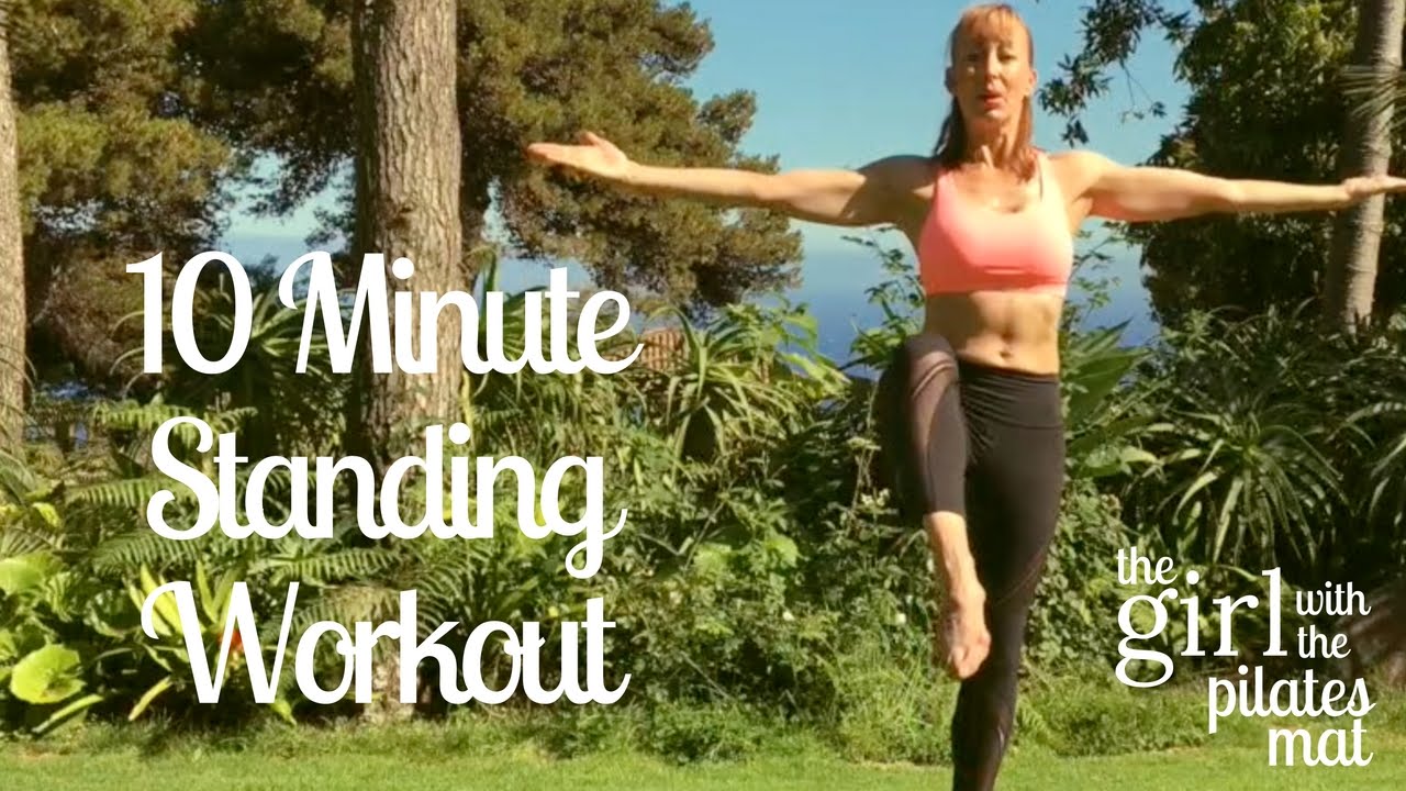 Standing Beginner Pilates Workout and Stretch | 10 Min