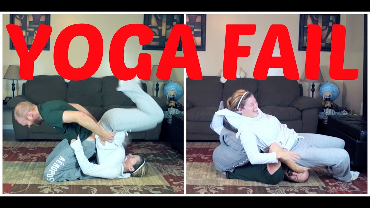 COUPLES YOGA CHALLENGE FAIL