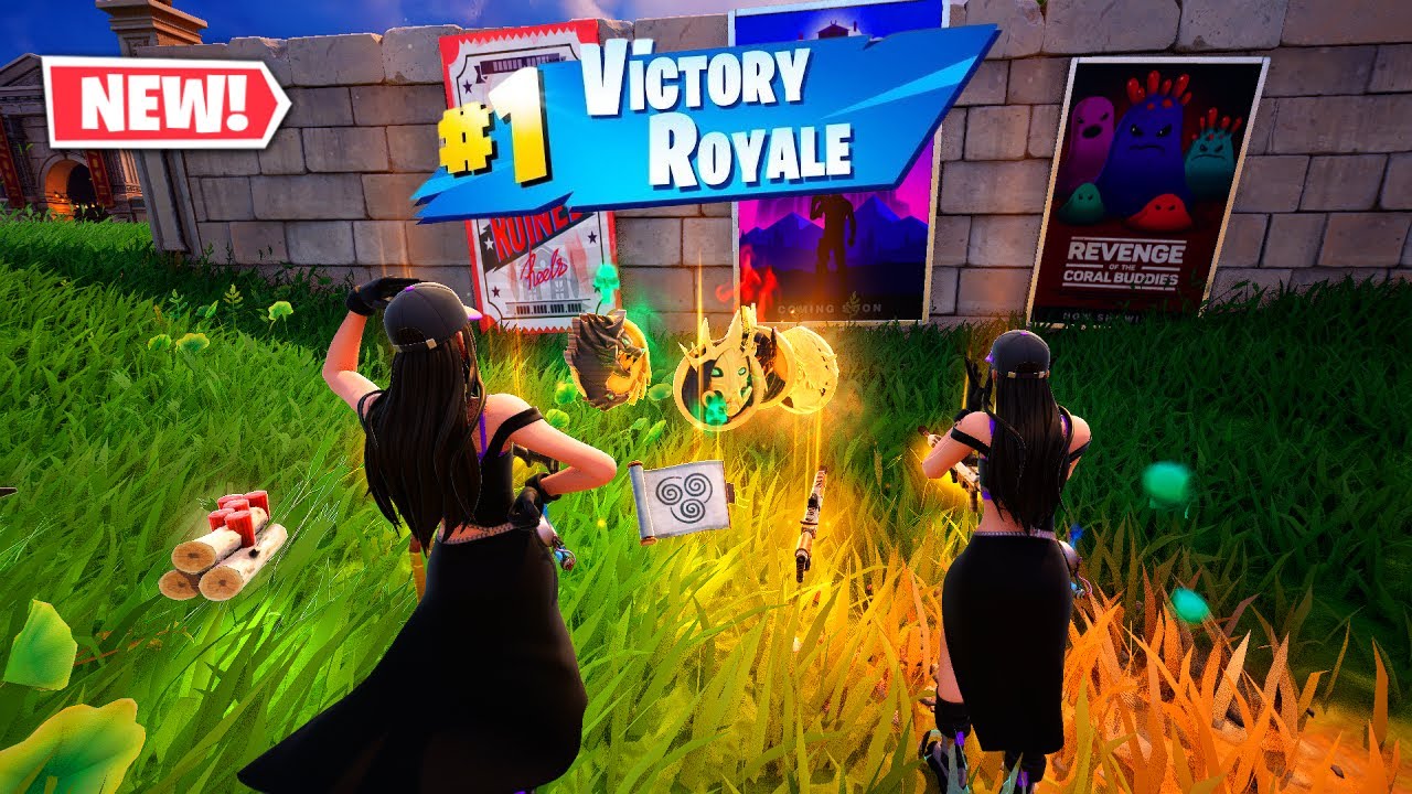 SPIRIT SAEKO + SPIRIT SAEKO vs 4 MEDALLIONS & MYTHIC’S CHALLENGE (Fortnite Chapter 5 Season 2)