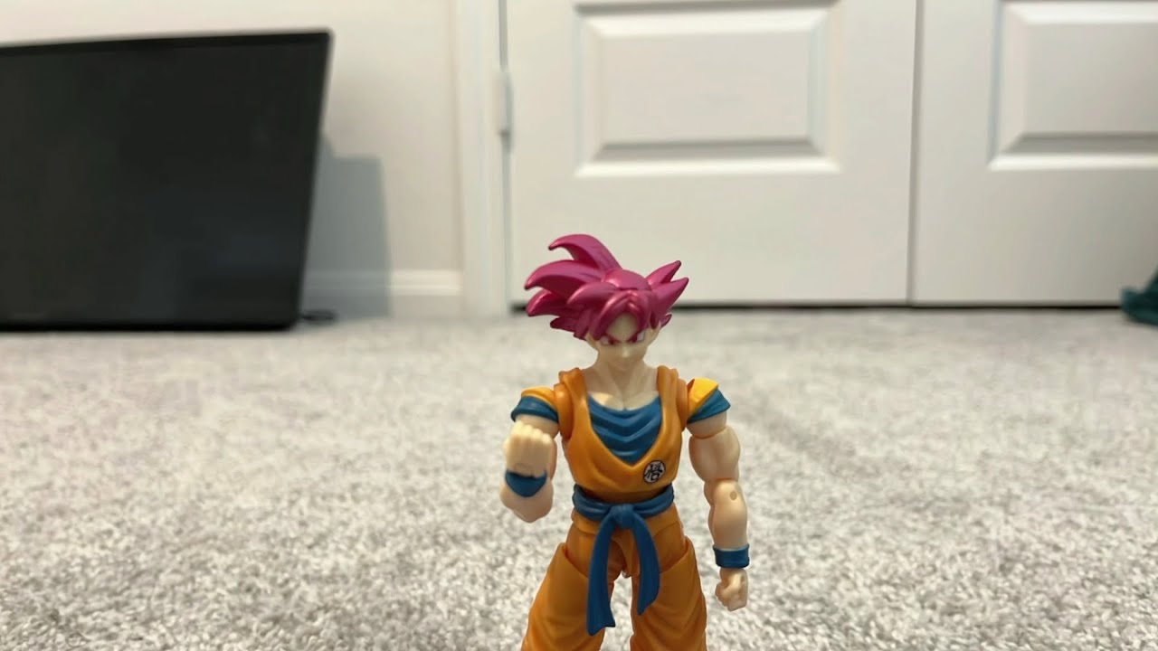 Chaos city: SSG Goku Vs Jiren Stopmotion 