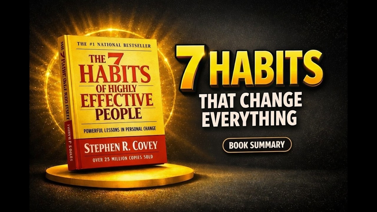 Stop Wasting Your Life — The 7 Habits of Highly Effective People (Complete Summary)