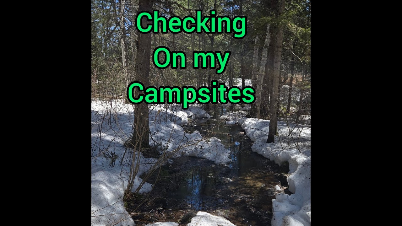 Checking on my Camp Sites