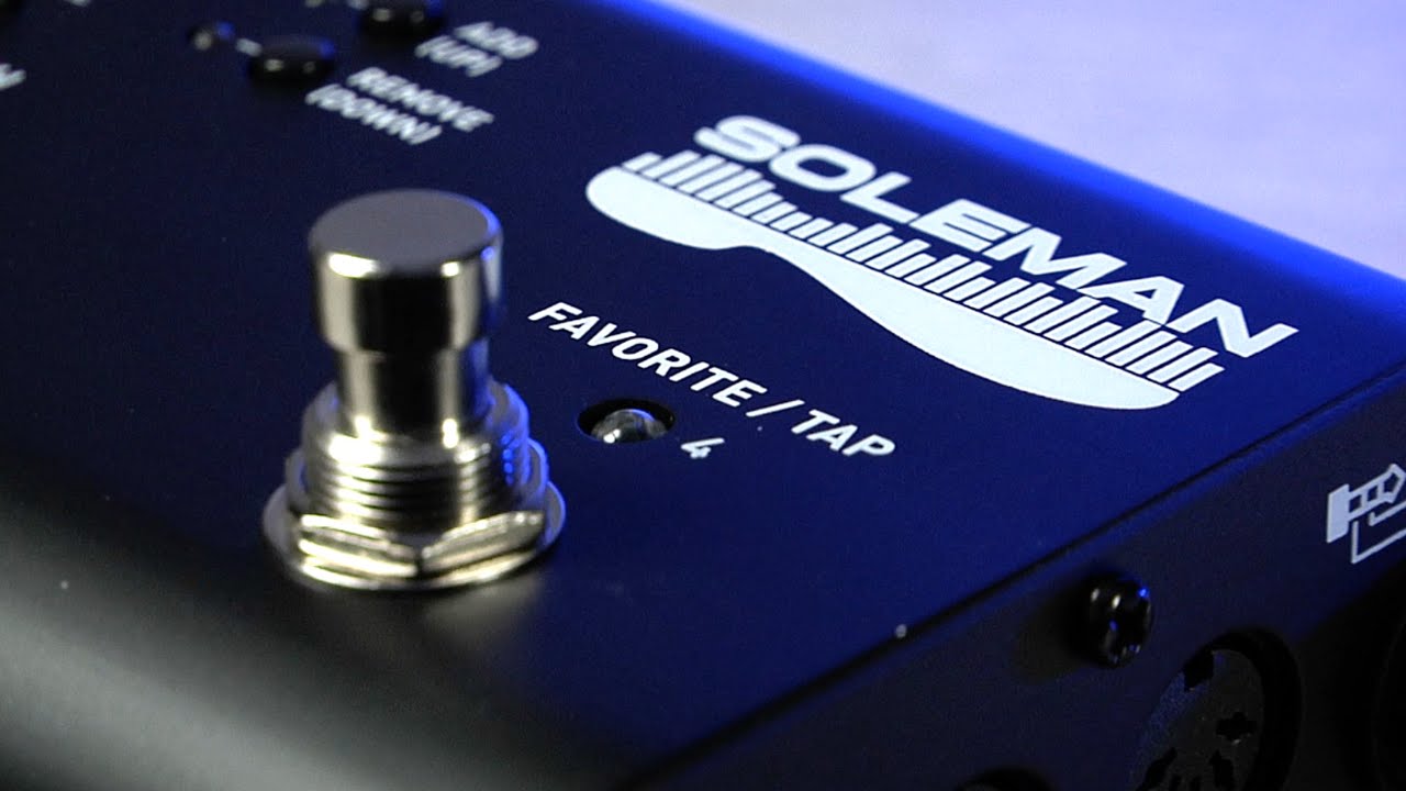 Soleman MIDI Foot Controller Tutorial #5: Panel Mode