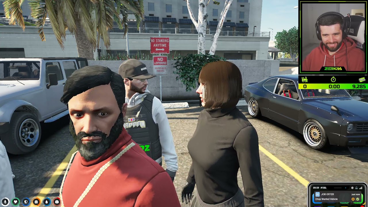 Tommy T has funny Interaction with Ange's new character "French Lady" | GTA RP NoPixel 3.0