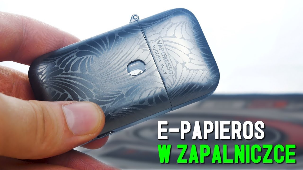E-PAPIEROS w ZAPALNICZCE - Vaporesso AURORA play | [HD] | ePapierosek.com